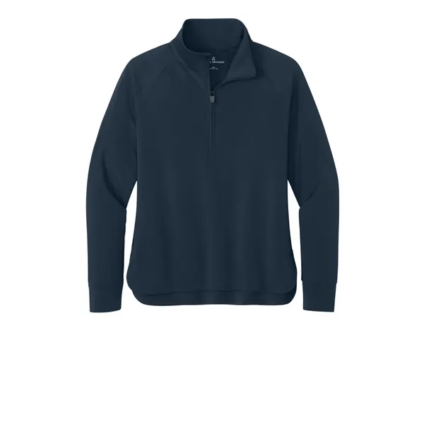 Brooks Brothers Women's Luxe Performance 1/4-Zip... from ASI 84863 SanMar