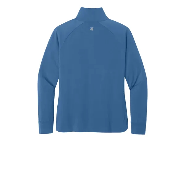 Brooks Brothers Women's Luxe Performance 1/4-Zip... from ASI 84863 SanMar
