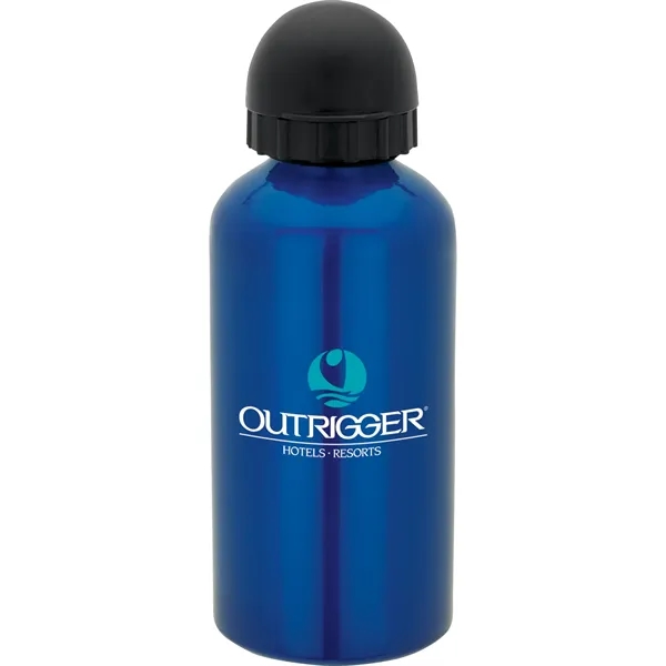 3" x 7.5" x 3" domed flask with 16.9 oz. capacity;... from ASI 67866 Logomark/Valumark / Valumark™