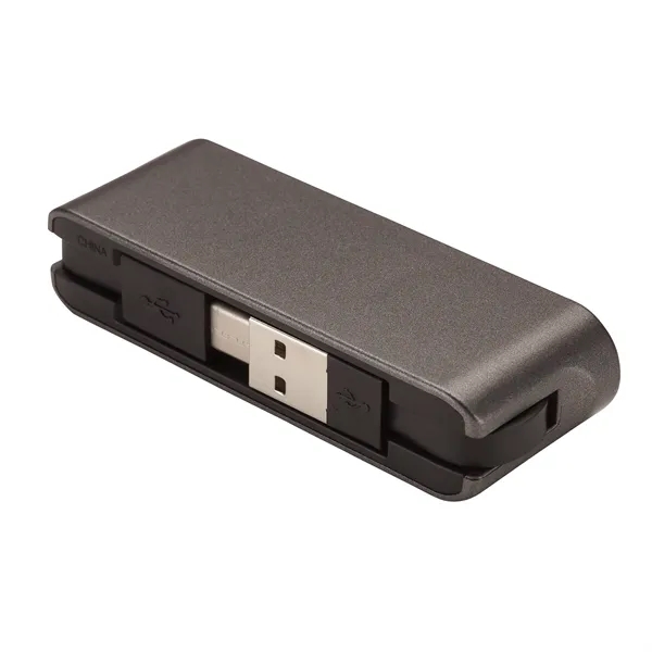 USB hub with four type-A USB ports; includes type-A and type-C... from ASI 67866 Logomark/Valumark
