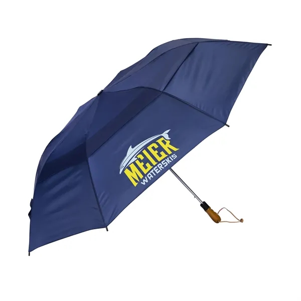 Shed Rain™ Windjammer® 58" Vented Wooden-Handled Auto-Ope...... from ASI 40480 Koozie Group