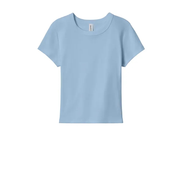 BELLA+CANVAS Women's Micro Rib Baby Tee... from ASI 84863 SanMar