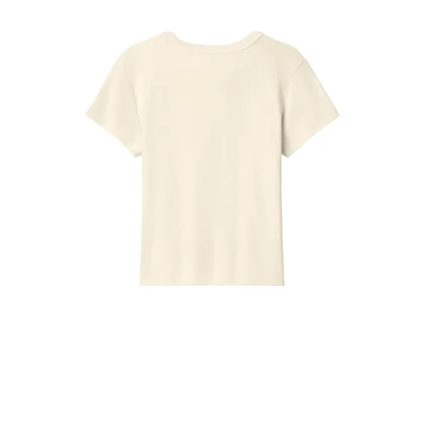 BELLA+CANVAS Women's Micro Rib Baby Tee... from ASI 84863 SanMar