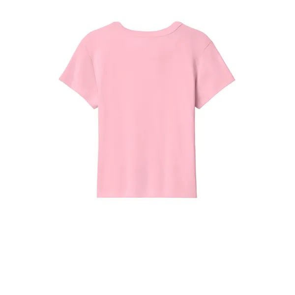 BELLA+CANVAS Women's Micro Rib Baby Tee... from ASI 84863 SanMar