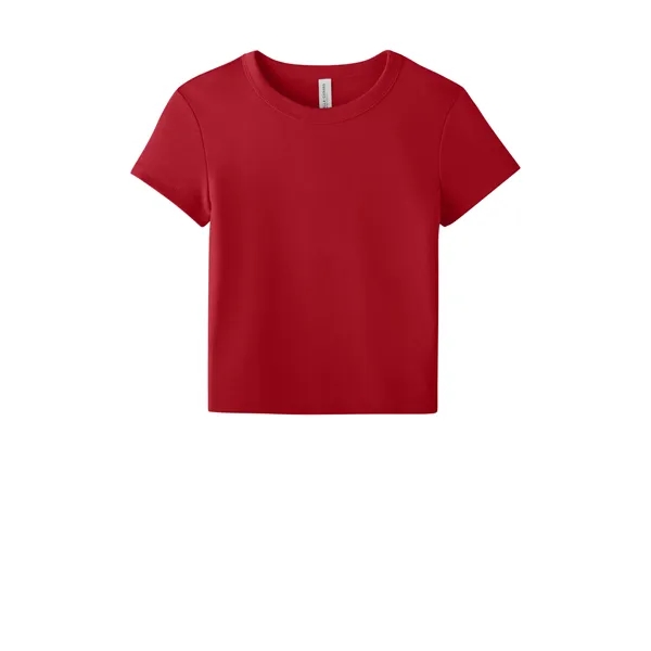 BELLA+CANVAS Women's Micro Rib Baby Tee... from ASI 84863 SanMar