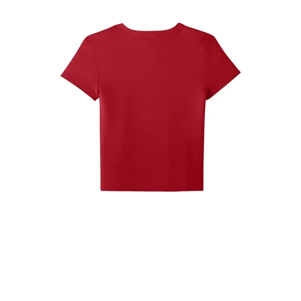 BELLA+CANVAS Women's Micro Rib Baby Tee... from ASI 84863 SanMar