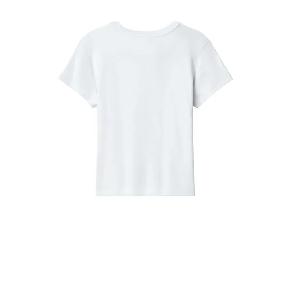 BELLA+CANVAS Women's Micro Rib Baby Tee... from ASI 84863 SanMar