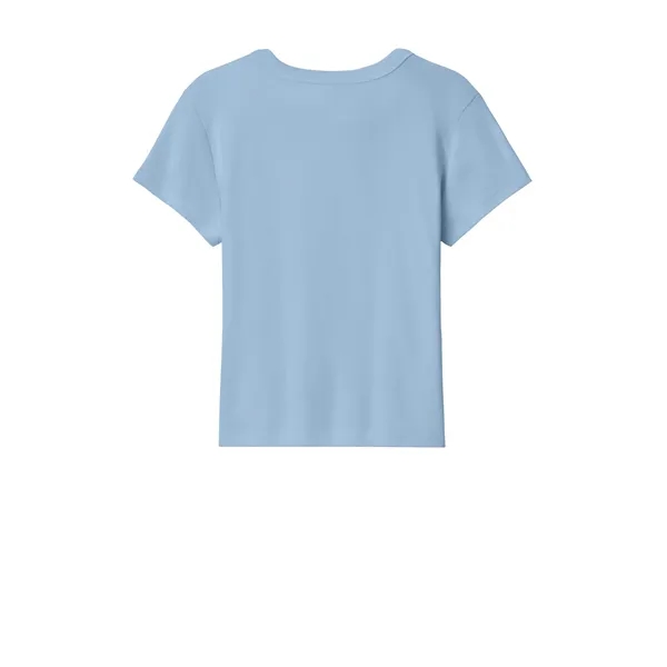 BELLA+CANVAS Women's Micro Rib Baby Tee... from ASI 84863 SanMar