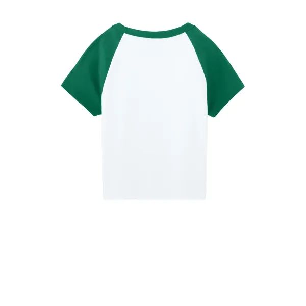 BELLA+CANVAS Women's Micro Rib Raglan Baby Tee... from ASI 84863 SanMar