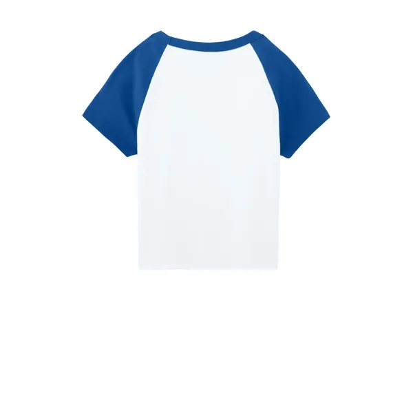 BELLA+CANVAS Women's Micro Rib Raglan Baby Tee... from ASI 84863 SanMar
