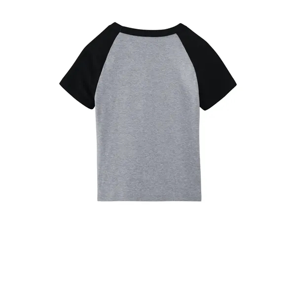 BELLA+CANVAS Women's Micro Rib Raglan Baby Tee... from ASI 84863 SanMar