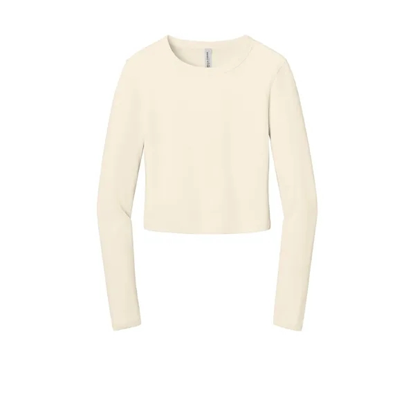 BELLA+CANVAS Women's Micro Rib Long Sleeve Baby Tee... from ASI 84863 SanMar