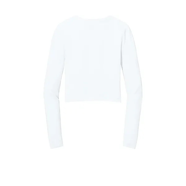 BELLA+CANVAS Women's Micro Rib Long Sleeve Baby Tee... from ASI 84863 SanMar