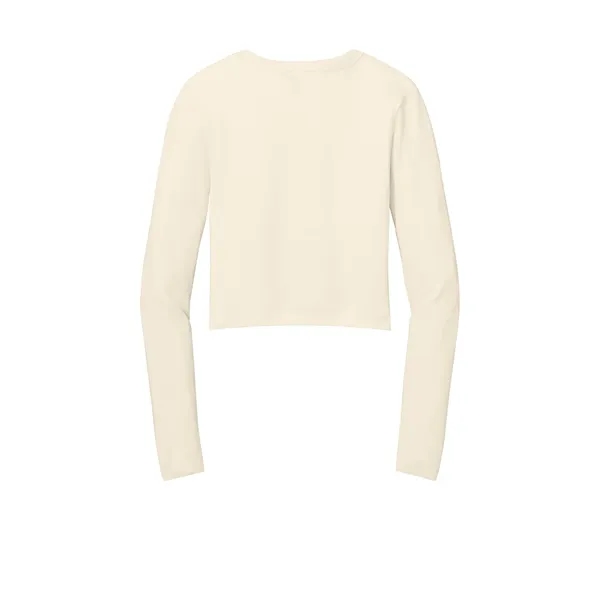 BELLA+CANVAS Women's Micro Rib Long Sleeve Baby Tee... from ASI 84863 SanMar