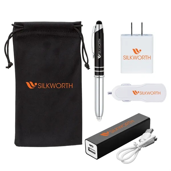 Mega Tech 6-pc Travel Set... from ASI 67866 Logomark/Valumark