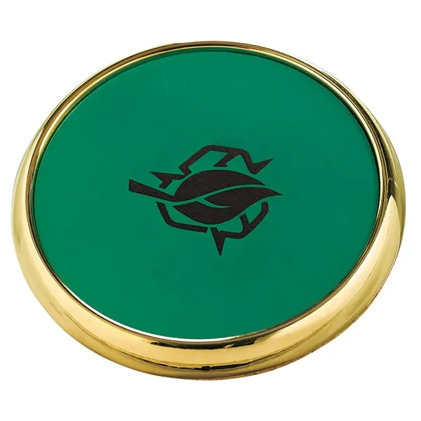 Leather Coaster... from ASI 40480 Koozie Group / Norwood