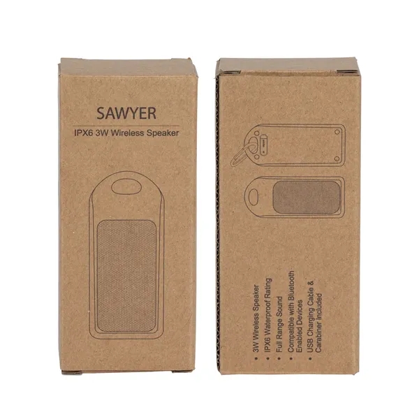 Sawyer IPX6 3W Bluetooth Speaker... from ASI 67866 Logomark/Valumark