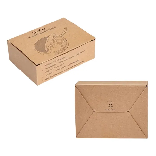 Duality True Wireless Earbuds & Speaker... from ASI 67866 Logomark/Valumark