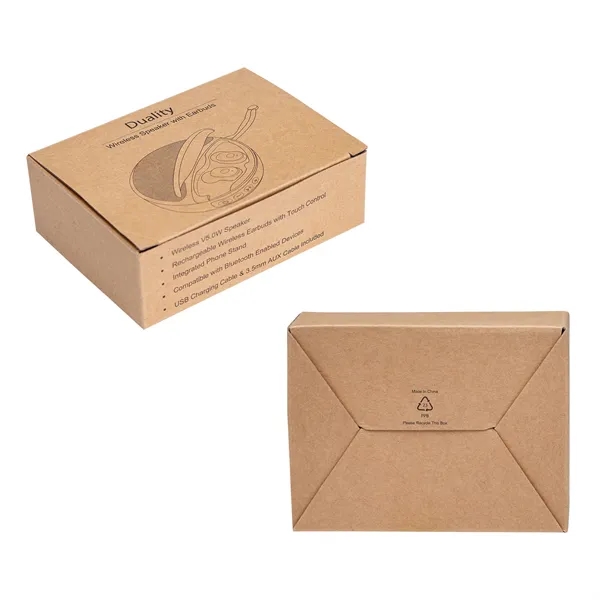 Duality True Wireless Earbuds & Speaker... from ASI 67866 Logomark/Valumark