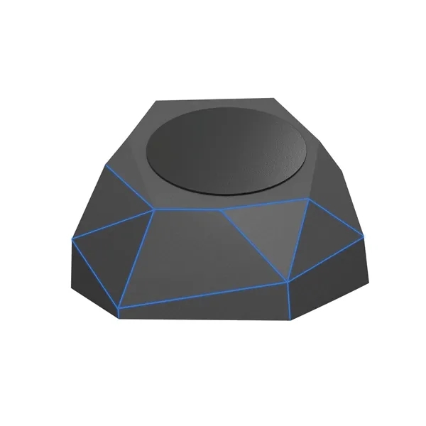 2.31" x 2.56" x 2.56" Xoopar geo dock charger with light-up... from ASI 67866 Logomark/Valumark