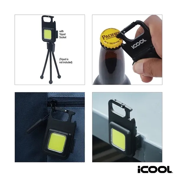 iCOOL® Elwood Rechargeable Multi-Function COB Emergency W...... from ASI 67866 Logomark/Valumark