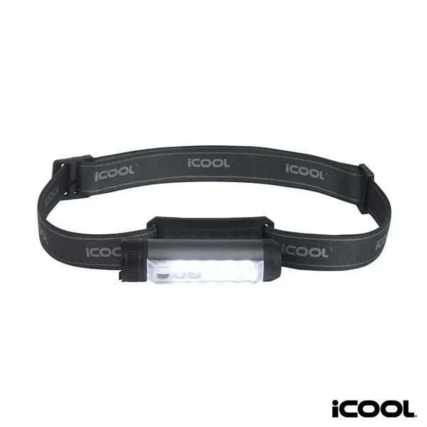 iCOOL® Templeton Rechargeable LED Headlamp... from ASI 67866 Logomark/Valumark