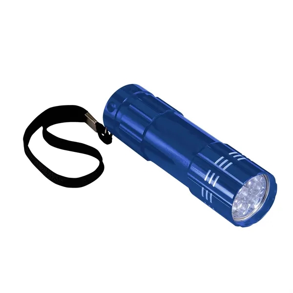 Flashlight made of metal with 9 LEDs.... from ASI 68507 The Magnet Group / Innovations by Magnet™