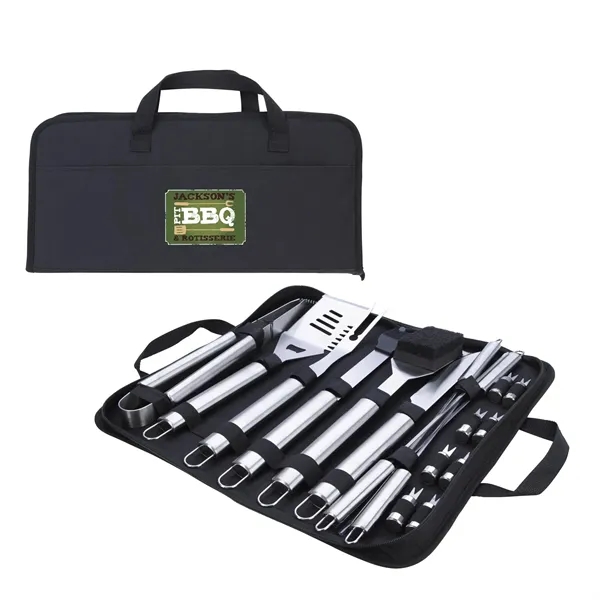 BBQ Master 18-Piece Grill Kit... from ASI 40480 Koozie Group