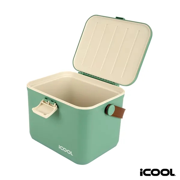 iCOOL® Hale 6-Can, 5.25 Qt Hard Sided Cooler... from ASI 67866 Logomark/Valumark