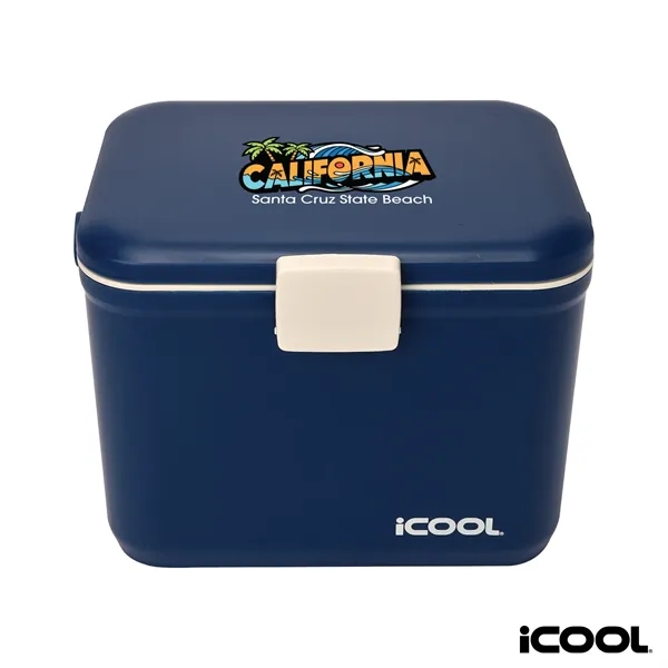 iCOOL® Hale 6-Can, 5.25 Qt Hard Sided Cooler... from ASI 67866 Logomark/Valumark