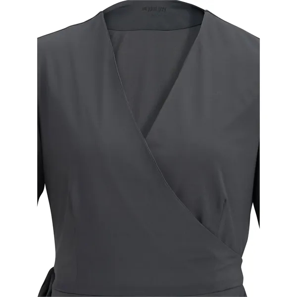 Edwards Garment - Point Grey - Women's 2-Pocket Wrap Dress... from ASI 86018 Scrub Authority / Uniform Stores