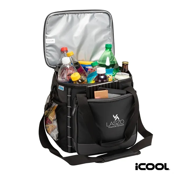 iCOOL® Denver 24-Can Cooler Bag... from ASI 67866 Logomark/Valumark