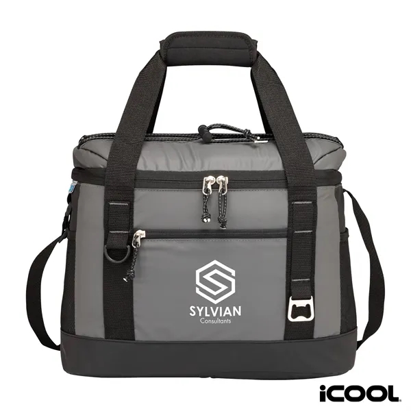 iCOOL® Aspen 24-Can Cooler Bag... from ASI 67866 Logomark/Valumark