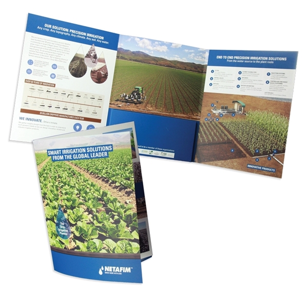 Capacity Box Pocket Presentation Folder.... from ASI 32050 Admore / Admore®