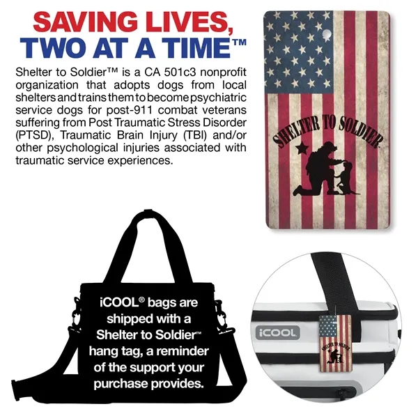 iCOOL® Vail 24-Can Cooler Bag... from ASI 67866 Logomark/Valumark