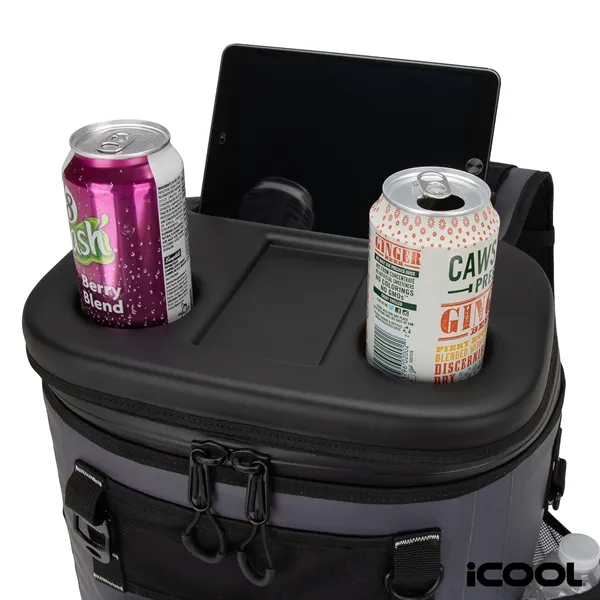 iCOOL® Xtreme Tucson 18-Can Capacity Backpack Cooler... from ASI 67866 Logomark/Valumark