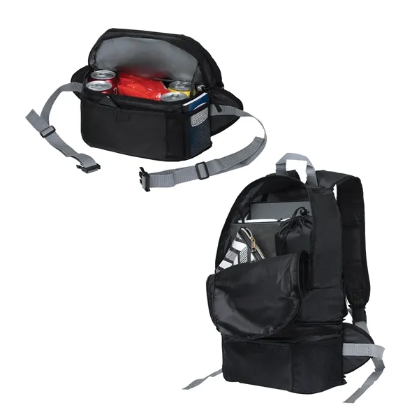 Mystic 3-in-1 Backpack Cooler / Waist Pack... from ASI 67866 Logomark/Valumark