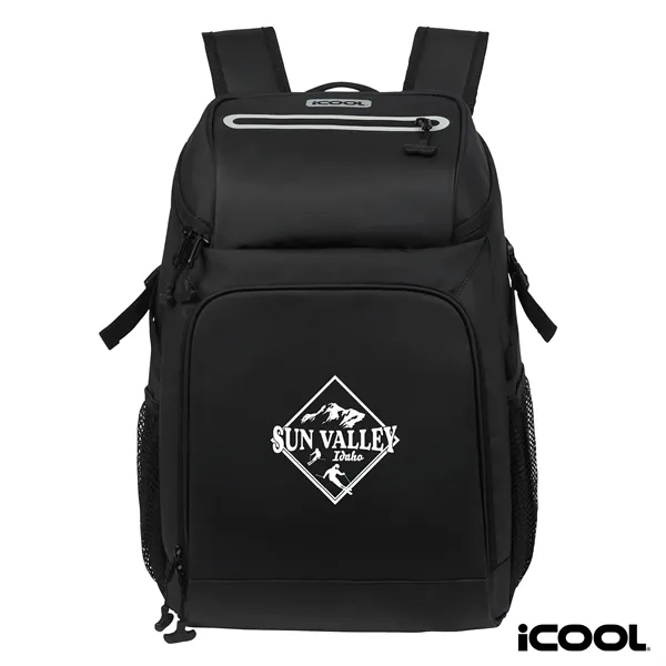 iCOOL® Vail 20-Can Cooler Backpack... from ASI 67866 Logomark/Valumark