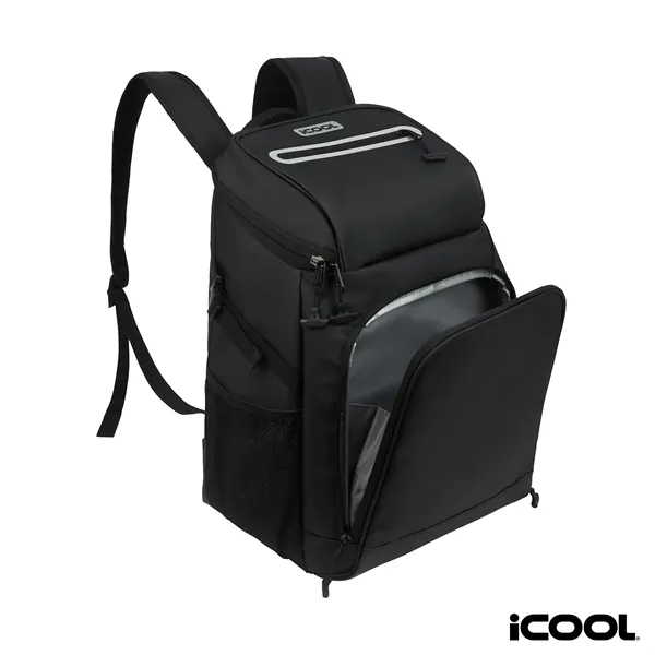 iCOOL® Vail 20-Can Cooler Backpack... from ASI 67866 Logomark/Valumark