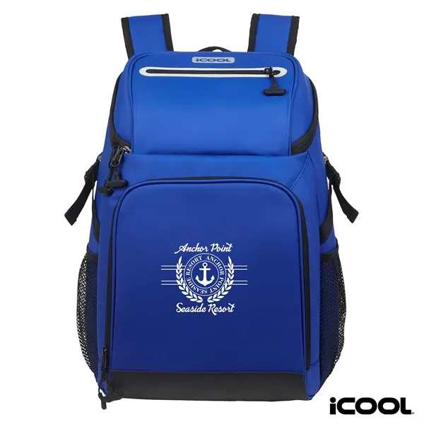 iCOOL® Vail 20-Can Cooler Backpack... from ASI 67866 Logomark/Valumark