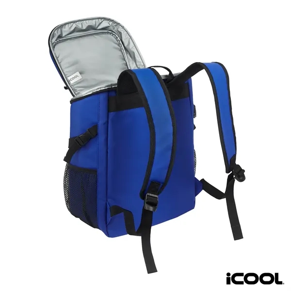 iCOOL® Vail 20-Can Cooler Backpack... from ASI 67866 Logomark/Valumark