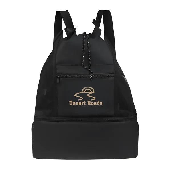 Paxton 2-in-1 Drawstring Cooler Backpack... from ASI 67866 Logomark/Valumark