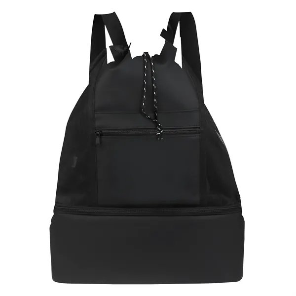 Paxton 2-in-1 Drawstring Cooler Backpack... from ASI 67866 Logomark/Valumark