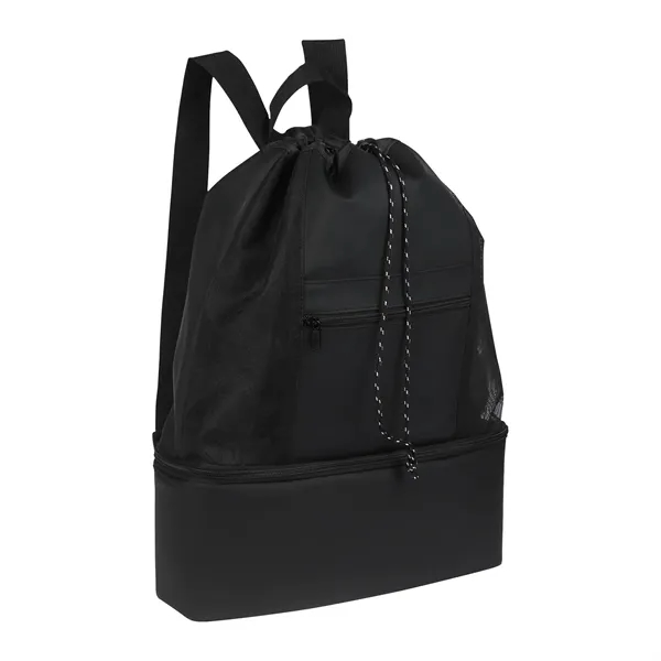 Paxton 2-in-1 Drawstring Cooler Backpack... from ASI 67866 Logomark/Valumark