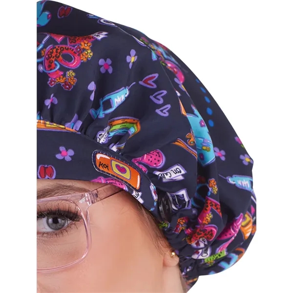 KOI - Basics - Unisex Bouffant Scrub Cap... from ASI 86018 Scrub Authority / Uniform Stores