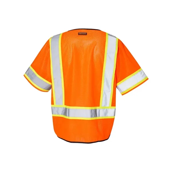 Economy Single Pocket Contrasting Mesh Vest... from ASI 84358 S&S Activewear