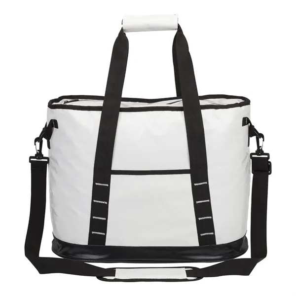 10" x 13.5" x 18" cooler bag with water resistant exterior;... from ASI 67866 Logomark/Valumark