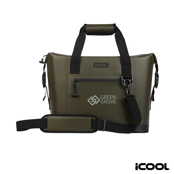 iCOOL® Castle Peak Waterproof Snap-Down 28-Can Cooler... from ASI 67866 Logomark/Valumark