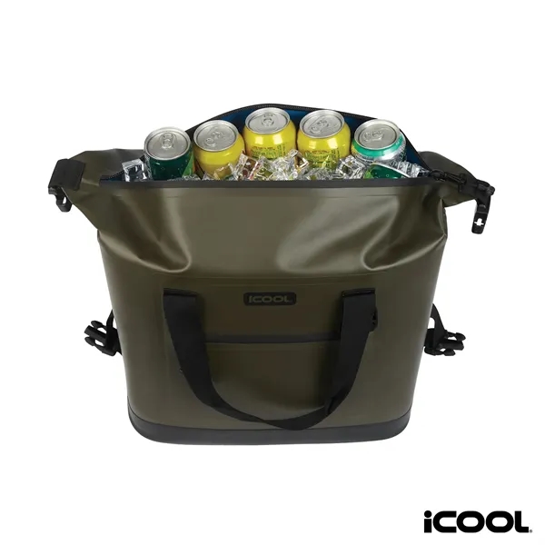 iCOOL® Castle Peak Waterproof Snap-Down 28-Can Cooler... from ASI 67866 Logomark/Valumark