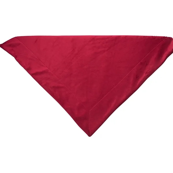 0.19" x 60" x 50" micro mink Sherpa blanket; includes vinyl... from ASI 67866 Logomark/Valumark